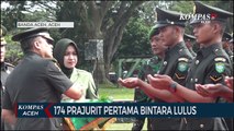 Peusijuk dan Shalawat Massal Warnai Kelulusan 174 Prajurit Pertama Bintara