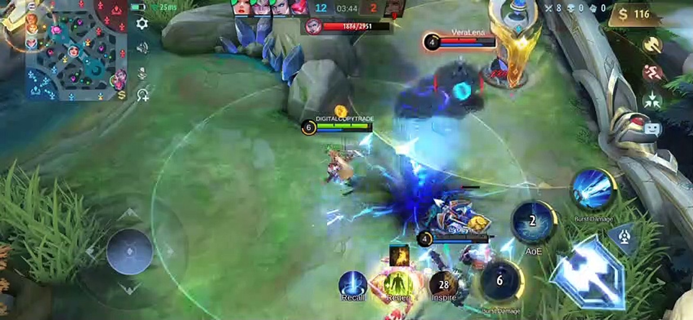 Top global layla Mobile legend