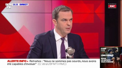 Ukraine: "Livrer un avion, ce n'est pas comme livrer un canon", affirme Olivier Véran