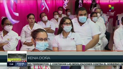 En Nicaragua realizan jornada de atención médica especializada hacia las mujeres