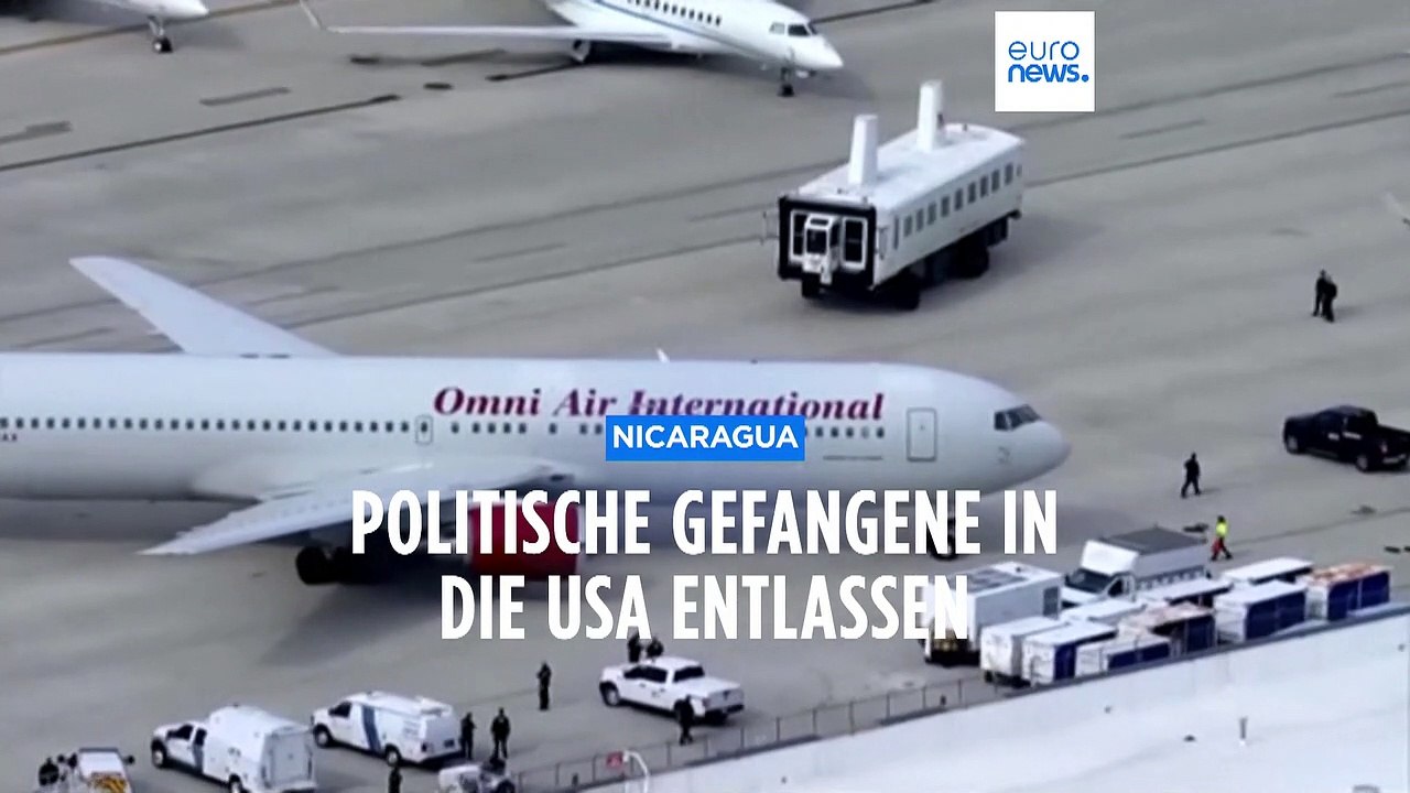 Nicaragua entlässt 222 politische Gefangene in die USA