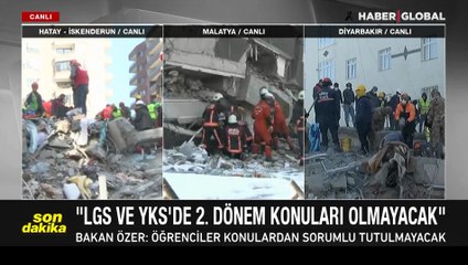 Öğrenciler LGS ve YKS'de 2. dönem konularından sorumlu olmayacak
