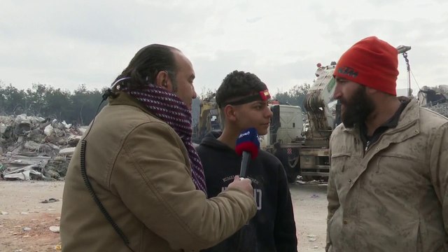 مراسل العربية محمود شكر يرصد عمليات الإنقاذ في أدي يمان التركية