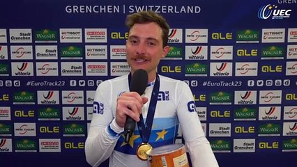 #EuroTrack23 | Simone Consonni Interview