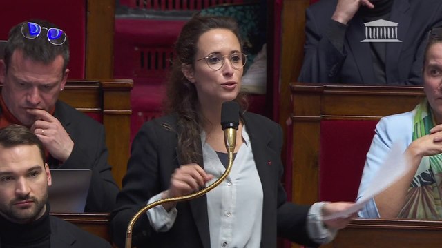 À l'Assemblée, la députée LFI Clémence Guetté affirme que le Parlement fonctionne bien sans les députés de la majorité