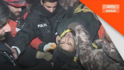 Gempa Turkiye | 'Saya minum air kencing sendiri' – Mangsa