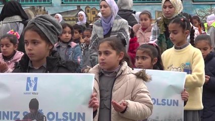 Filistinli Öğrencilerden Türkiye ve Suriye'deki Depremzedeler İçin Dayanışma Etkinliği