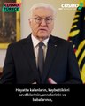 Almanya Cumhurbaşkanı Steinmeier'dan Türkiye ve Suriye kökenli vatandaşlara deprem mesajı