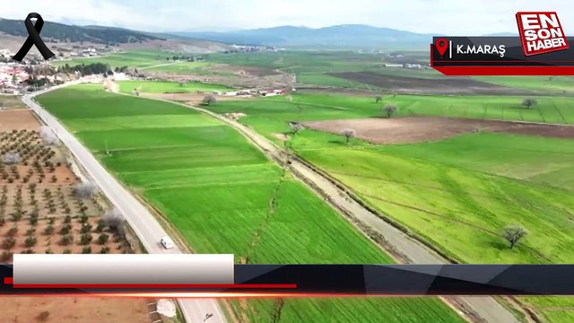 Kahramanmaraş'taki fay kırığı görüntülendi
