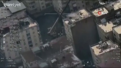 İHA’lar hasar tespit ve koordinasyon destek görevlerini aralıksız sürdürüyor