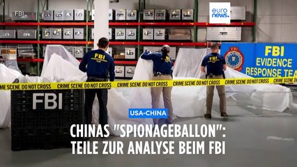Spionageballon: USA sprechen von "umfangreichen Überwachungsprogramm" Chinas