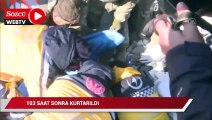 3,5 yaşındaki Zeynep Ela Parlak enkazdan 103 saat sonra kurtarıldı