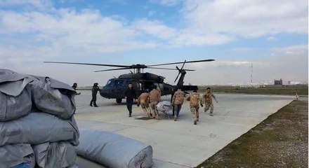 İçişleri Bakanlığı: "Helikopterlerle vatandaşlarımıza ihtiyaç malzemesi sevkiyatımızı sürdürüyoruz"