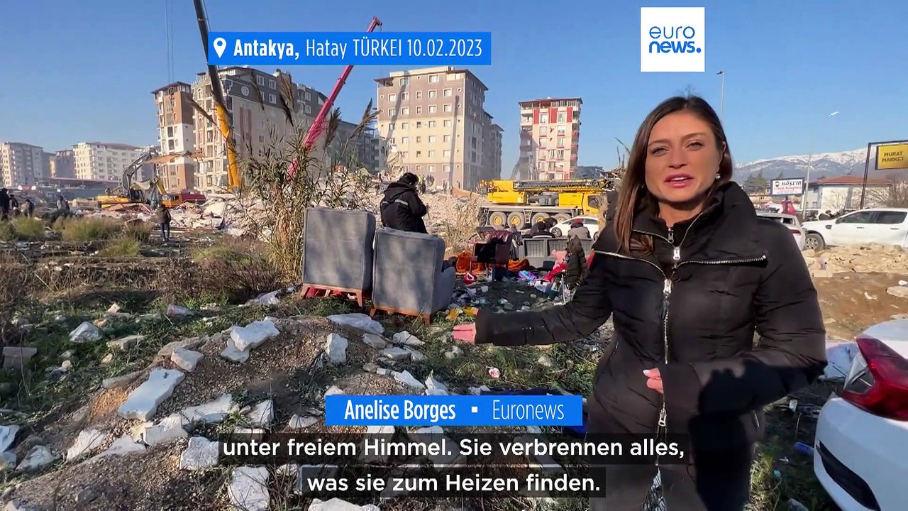 Antakya in Trümmern: 'In jedem Auto schläft eine Familie'