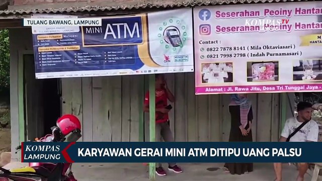 Karyawan Gerai Mini ATM Ditipu Uang Palsu