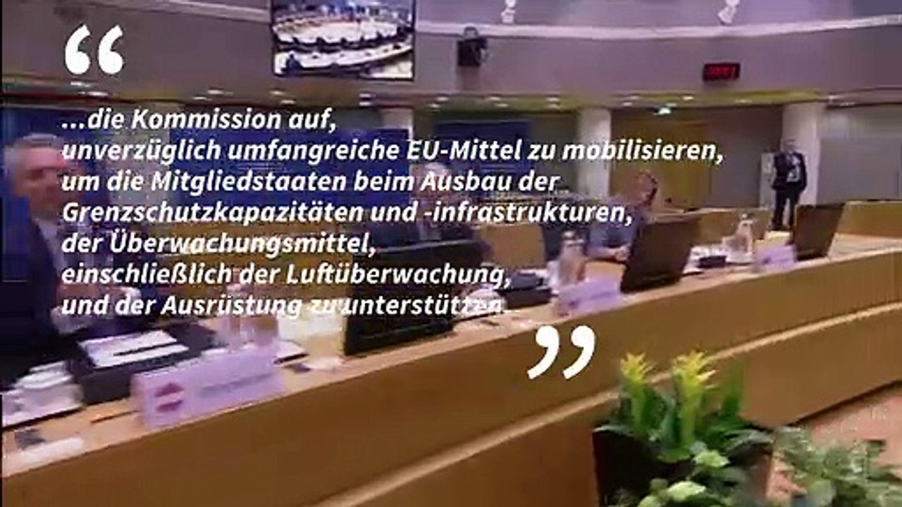 EU will sich künftig noch stärker gegen Migranten abschotten