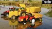 Tractor Mud !! Tractor Loading Mud !! Tractor video !! Truck !! RR toys