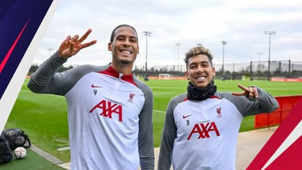 Kabar Baik Buat Liverpool! Van Dijk dan Firmino Siap Diturunkan di Derby Merseyside