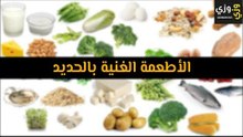 أهم الأطعمة الغنية بالحديد