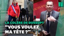 La colère d'Olivier Dussopt après l'image du député insoumis un pied sur un ballon à son effigie