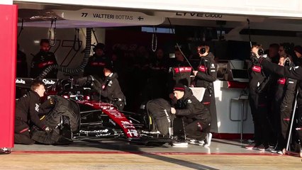 Alfa Romeo C43 - Shakedown em Barcelona