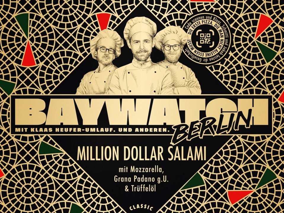 Klaas heufer-umlauf und podcast-freunde bekommen eigene tiefkühlpizza