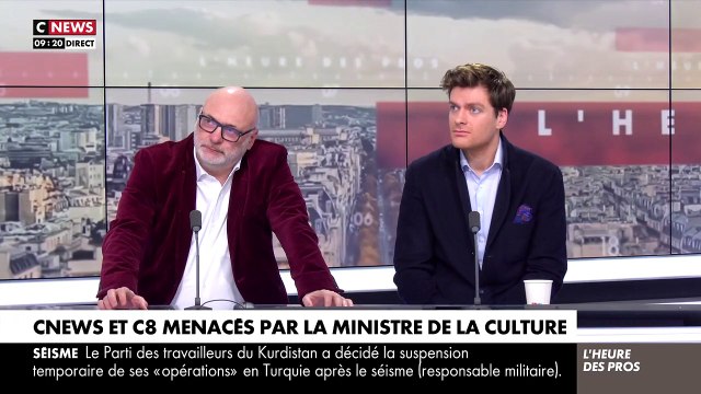 Affaire Abdul Malak/Canal+ : Pascal Praud accuse Léa Salamé et Nicolas Demorand d'être complices de la ministre