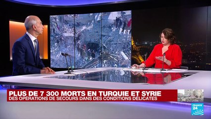 Séisme meurtrier en Turquie et en Syrie : "les conditions localement sont inégalitaires"