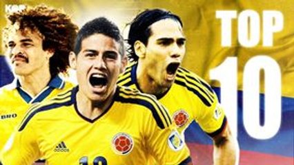 TOP 10 des plus grands joueurs Colombiens 