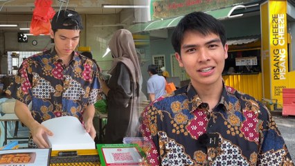 Penangan ‘Biasa? Biasa maksudnya?’... Adib jual 70 kilogram pisang goreng cheese dalam masa sehari!