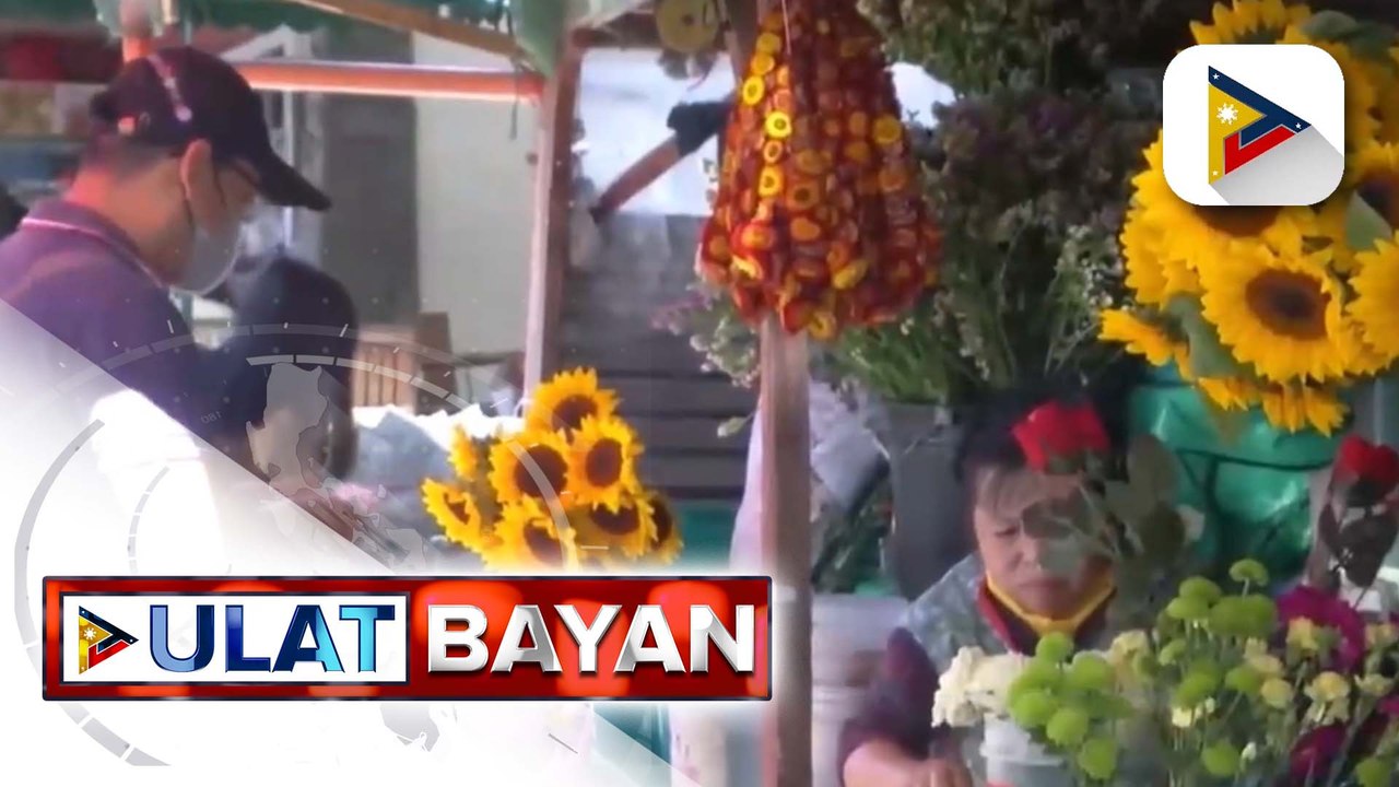 Supply ng bulaklak sa La Trinidiad, Benguet, sapat para sa Valentine's Day