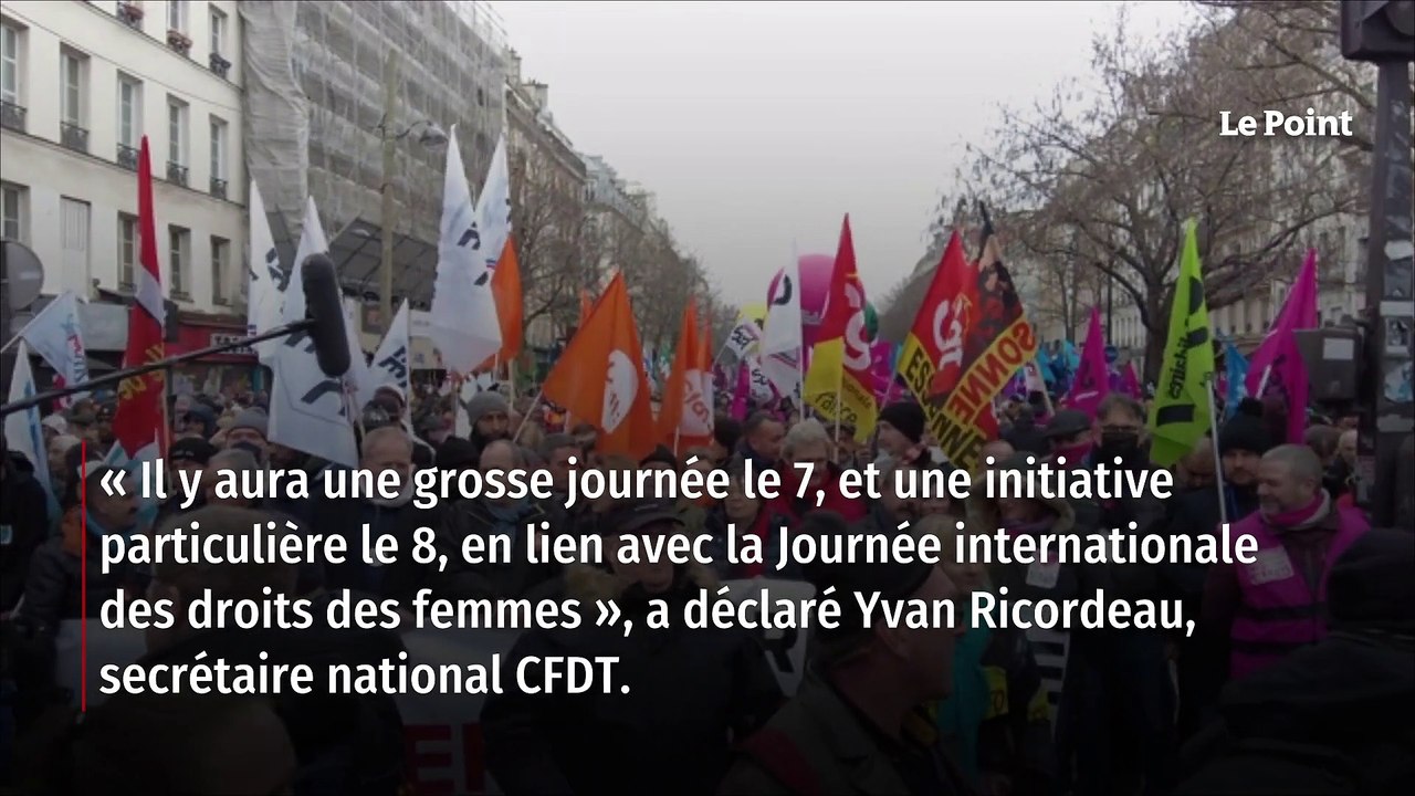 Retraites : nouvelle journée de grèves et de manifestations le 7 mars