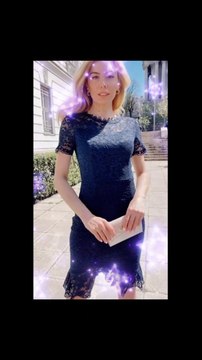 Miusol Women's Retro Deep-V Neck Ruffles Floral Lace Evening Pencil Dress