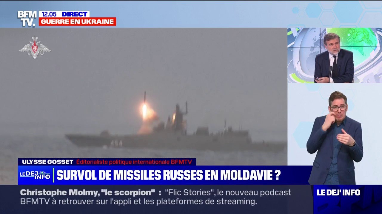 L'armée ukrainienne affirme que des missiles russes ont survolé la Moldavie et la Roumanie