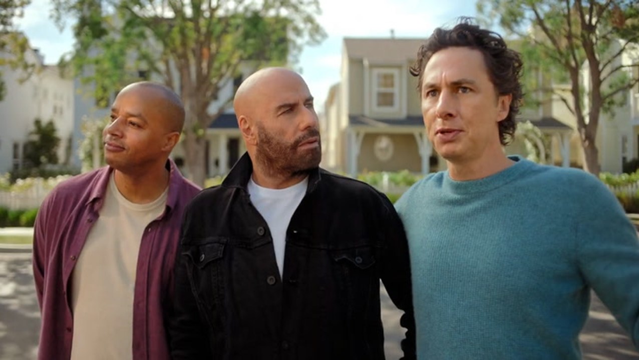 John Travolta recreates iconic Grease song in Super Bowl ad with Scrubs