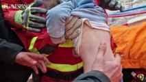 El impactante rescate de la UME a dos niños en Turquía cinco días después del terremoto