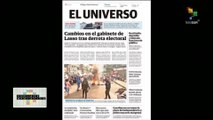 En Clave Mediática 10-02: Pdte. Lasso oficializa cambios en su gabinete tras derrota electoral