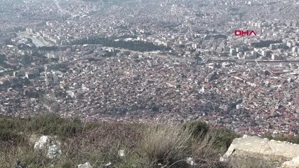 ANTAKYA KALESİ'NDEN, MERKEZDEKİ YIKIM GÖZLER ÖNÜNDE