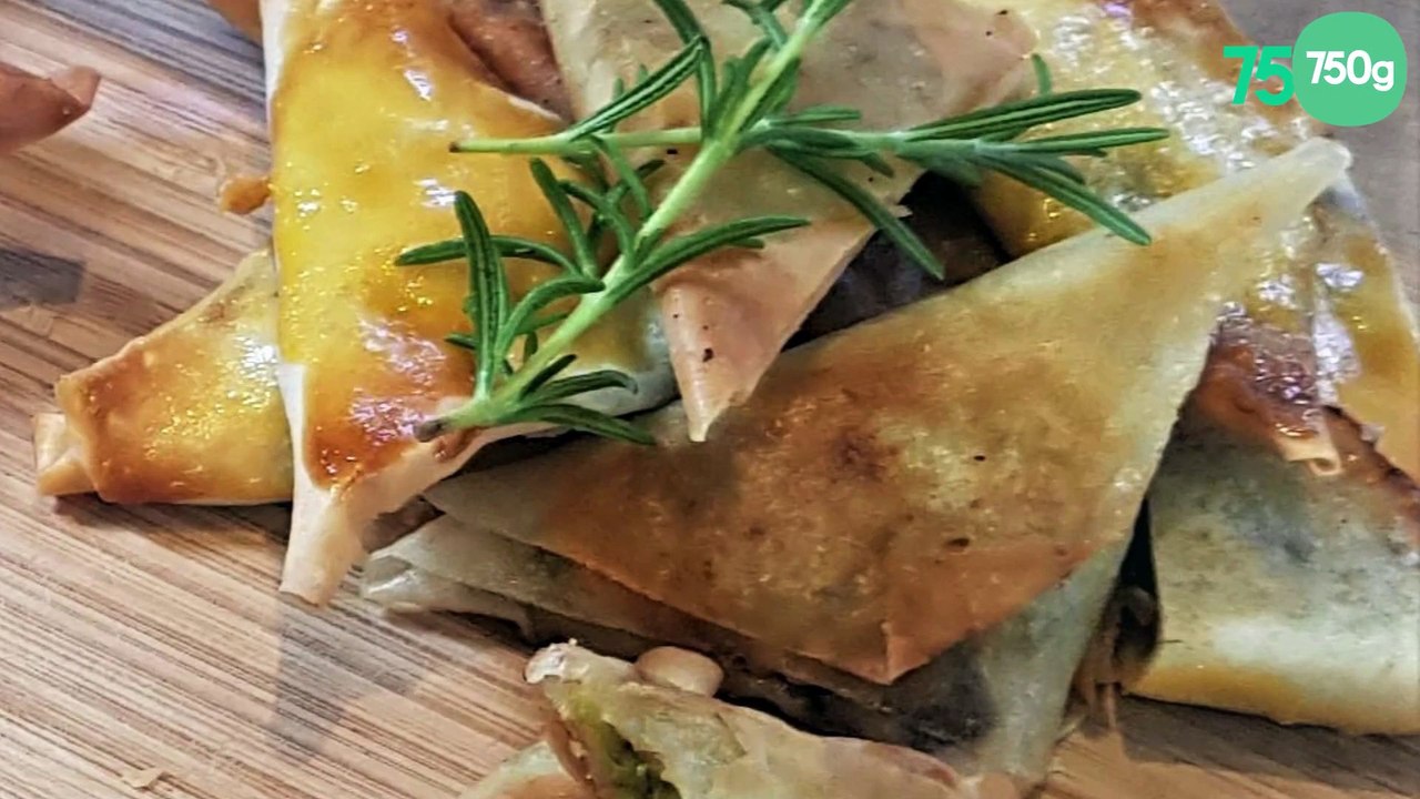 Samossas aux légumes d'été