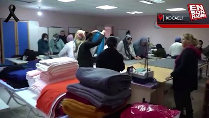 Kocaeli’de depremin acısını çekenler, Kahramanmaraş'taki depremzedeler için çalışıyor