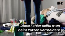 Diese Fehler sollte man beim Putzen vermeiden!