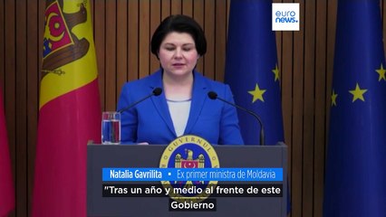 Dimite la primera ministra de Moldavia