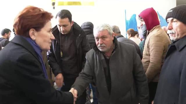Akşener, Adıyaman Besni'de Depremzedeleri Ziyaret Etti: Birimiz Hepimiz, Hepimiz Birimiz İçin…