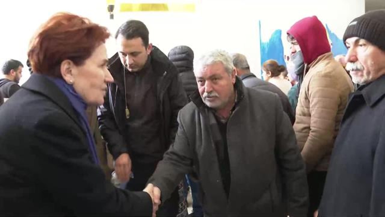Akşener, Adıyaman Besni'de Depremzedeleri Ziyaret Etti: "Birimiz Hepimiz, Hepimiz Birimiz İçin…"