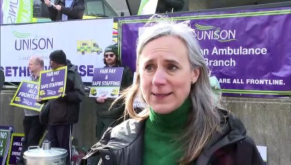 Ambulance staff stage fresh strikes as pay dispute continues