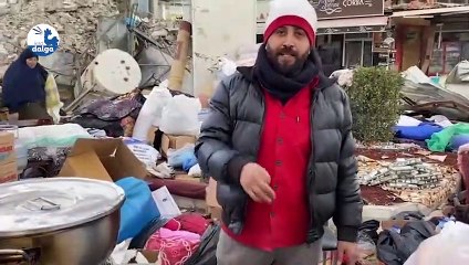 ‘Burası daha kötü’ diyerek enkaz altındaki ailesini bırakıp Adıyaman’a gelmiş