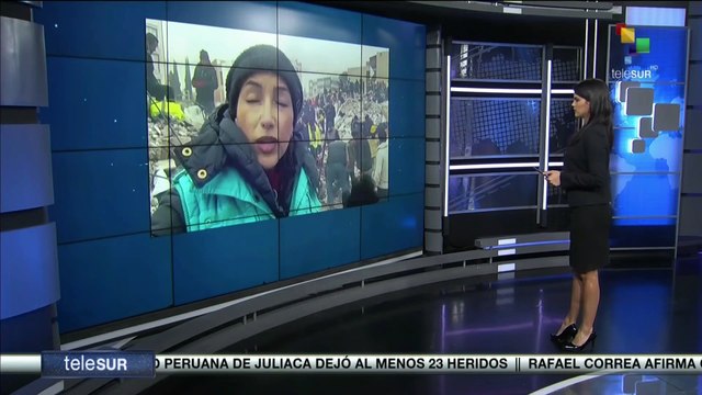 Türkiye: Rescatistas continúan labor a contrarreloj de búsqueda de sobrevivientes