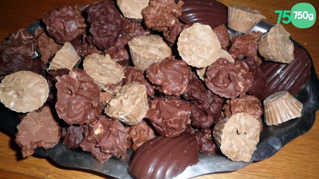 Bouchées craquantes au chocolat