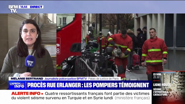 C'était comme envoyer nos hommes presqu'à la mort : les témoignages des pompiers au cours du procès de l'incendie de la rue Erlanger