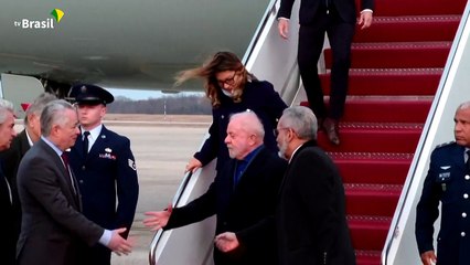 Lula chega aos EUA